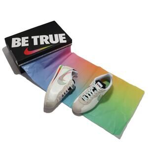 Nike Cortez Be True Summit White Multicolor Sneakers DR5491 100 - SIZE 12 MENS